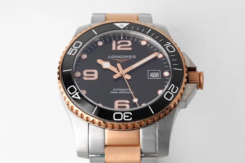 MultiPurpose RM Factory Longines Conquest Black Dial Two Tone Super Clone Watch – Best Replica Quality 3904