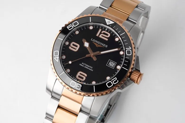 MultiPurpose RM Factory Longines Conquest Black Dial Two Tone Super Clone Watch – Best Replica Quality 3904