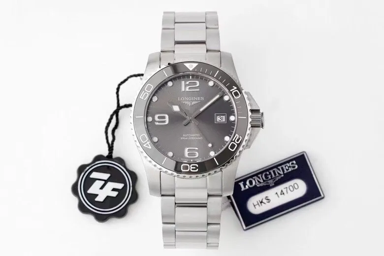 MoistureWicking KY Factory Longines Conquest Grey Dial Automatic Super Clone Watch – Best Replica Quality 6547