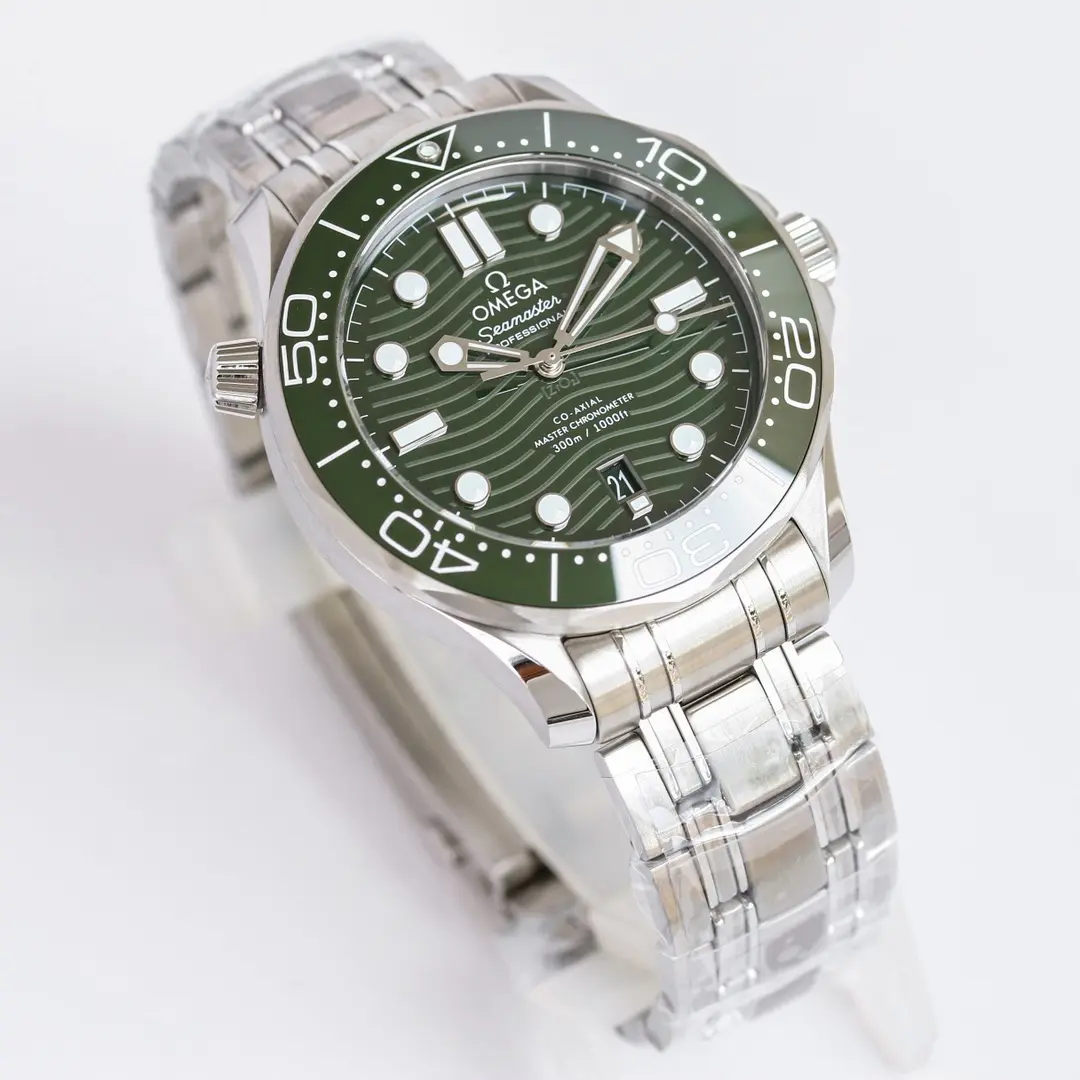 Lightweight VS Factory Omega Seamaster Green Ceramic Watch by VSF Watches –  Quality Timepiece 4399
