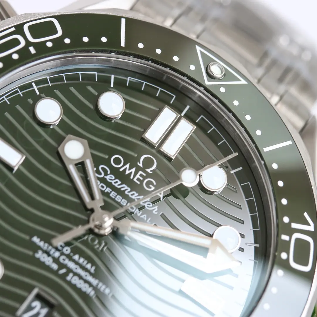 Lightweight VS Factory Omega Seamaster Green Ceramic Watch by VSF Watches –  Quality Timepiece 4399