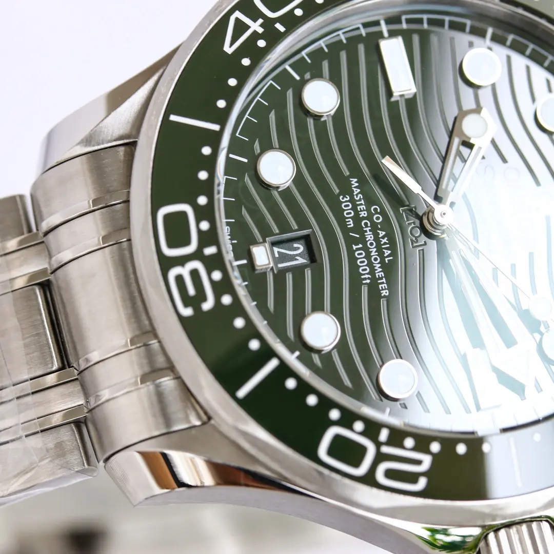 Lightweight VS Factory Omega Seamaster Green Ceramic Watch by VSF Watches –  Quality Timepiece 4399