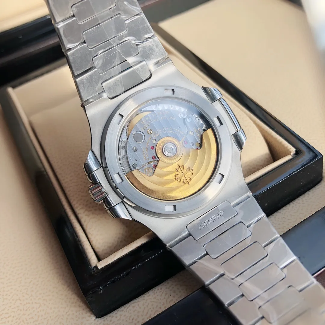 Original 3K Factory Patek Philippe Nautilus Green Dial Bezel Stainless Steel Automatic Men’s Watch 5181