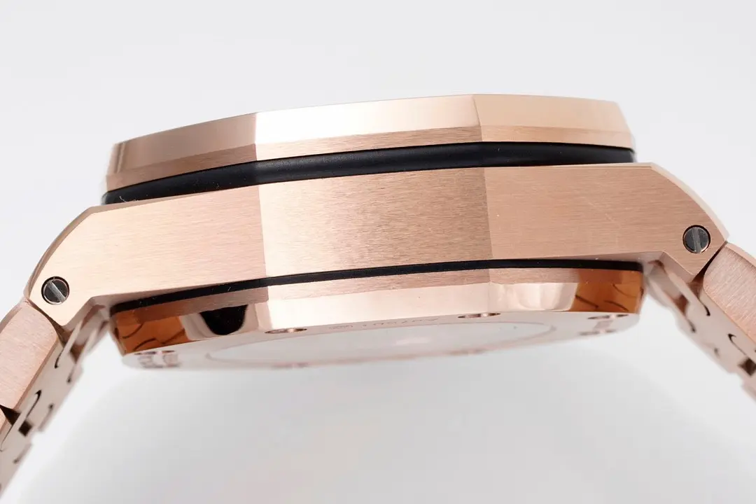 Compact JF Factory Audemars Piguet Royal Oak Offshore Rose Gold Blue Dial Chronograph – Super Clone Edition 6126