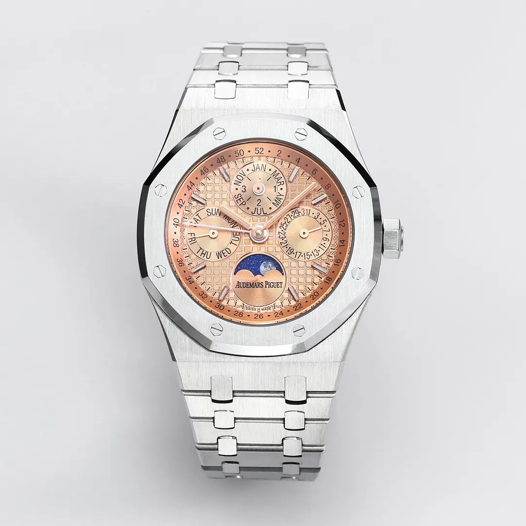 Efficient TWA Factory Audemars Piguet Royal Oak Perpetual Calendar Steel Blue Dial –  Super Clone Watch 7809