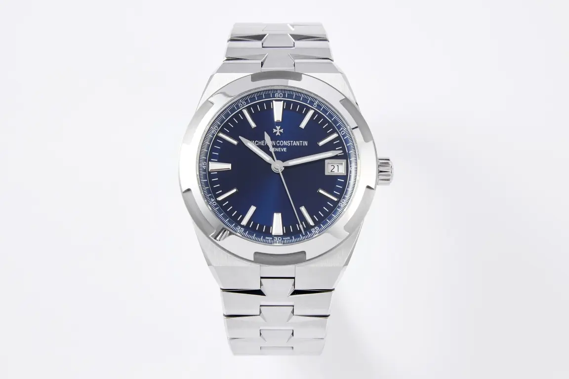 PPF Factory Vacheron Constantin Overseas 4500V Series – Blue Dial, Stainless Steel Super Clone Watch, Best Replica, 41mm Refined 7072