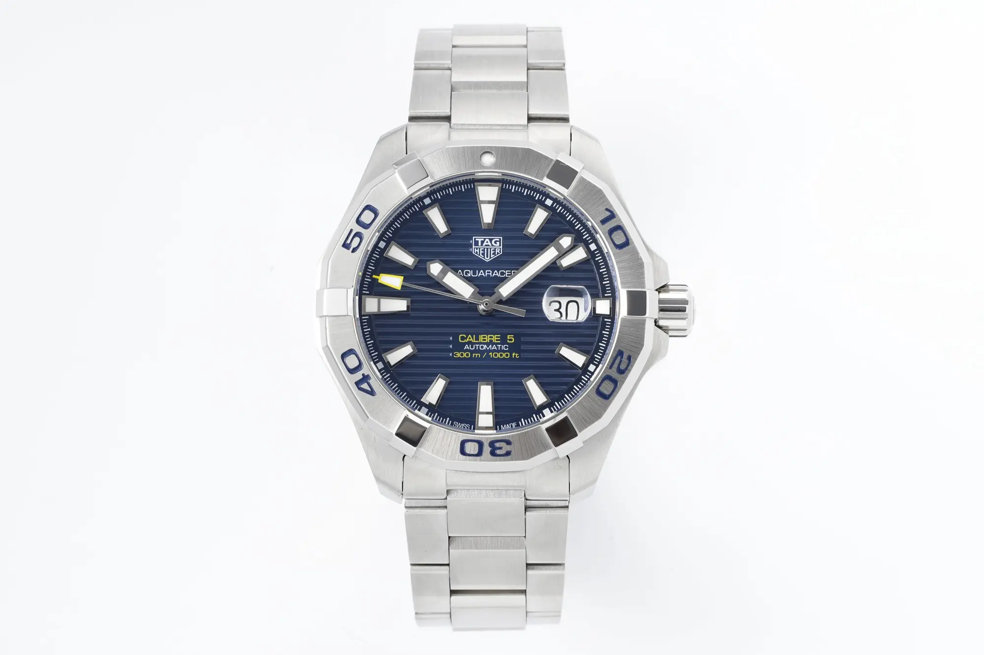 XF Factory TAG Heuer Series Watch – Silver Stainless Steel, Blue Dial, Formal &  Style, SW200 Movement, Premium Super Clone Watch Stretchable 8225