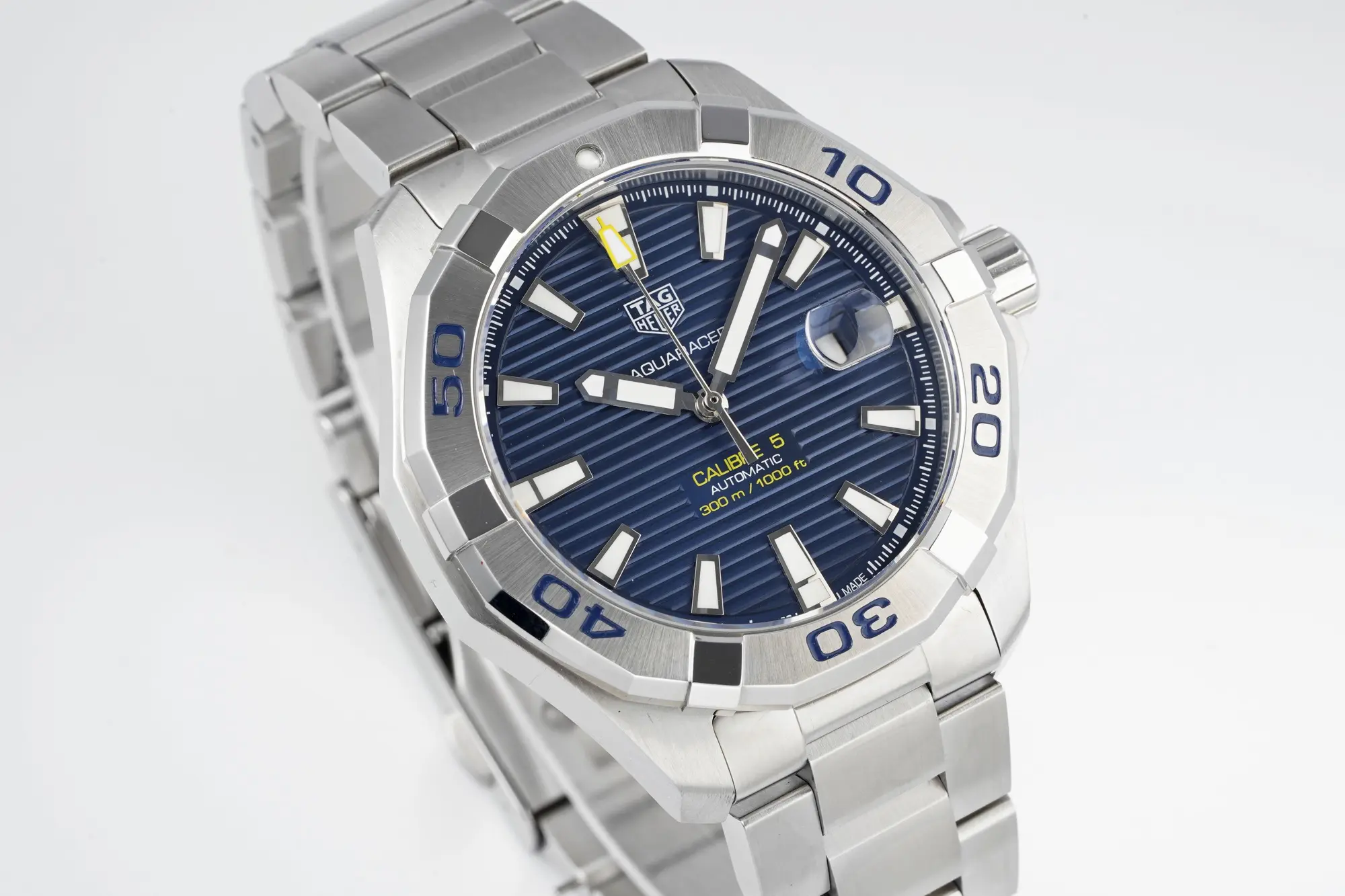 Practical V6 Factory TAG Heuer Series Watch – Silver Stainless Steel, Blue Dial, Formal &  Style, SW200 Movement, Premium Super Clone Watch 4097