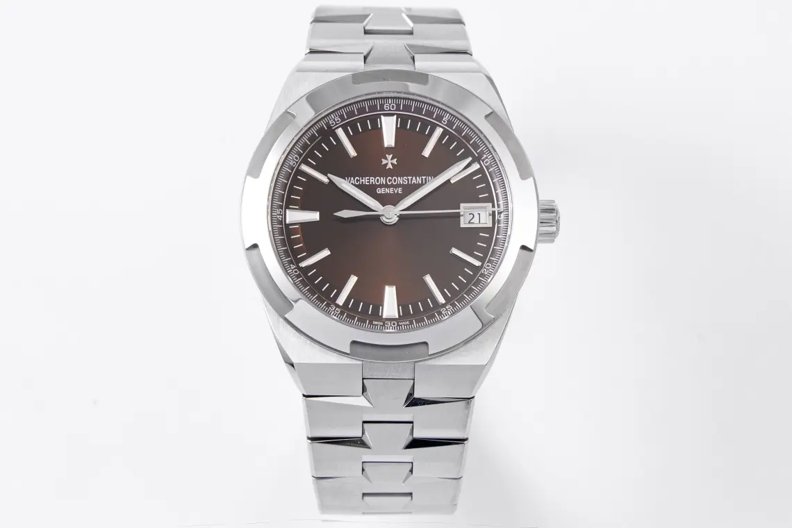 PPF Factory Vacheron Constantin Overseas 4500V Series – Brown Dial, Stainless Steel Bracelet, Luxury Automatic Super Clone Watch – Best Replica Quality Comfortable 7168