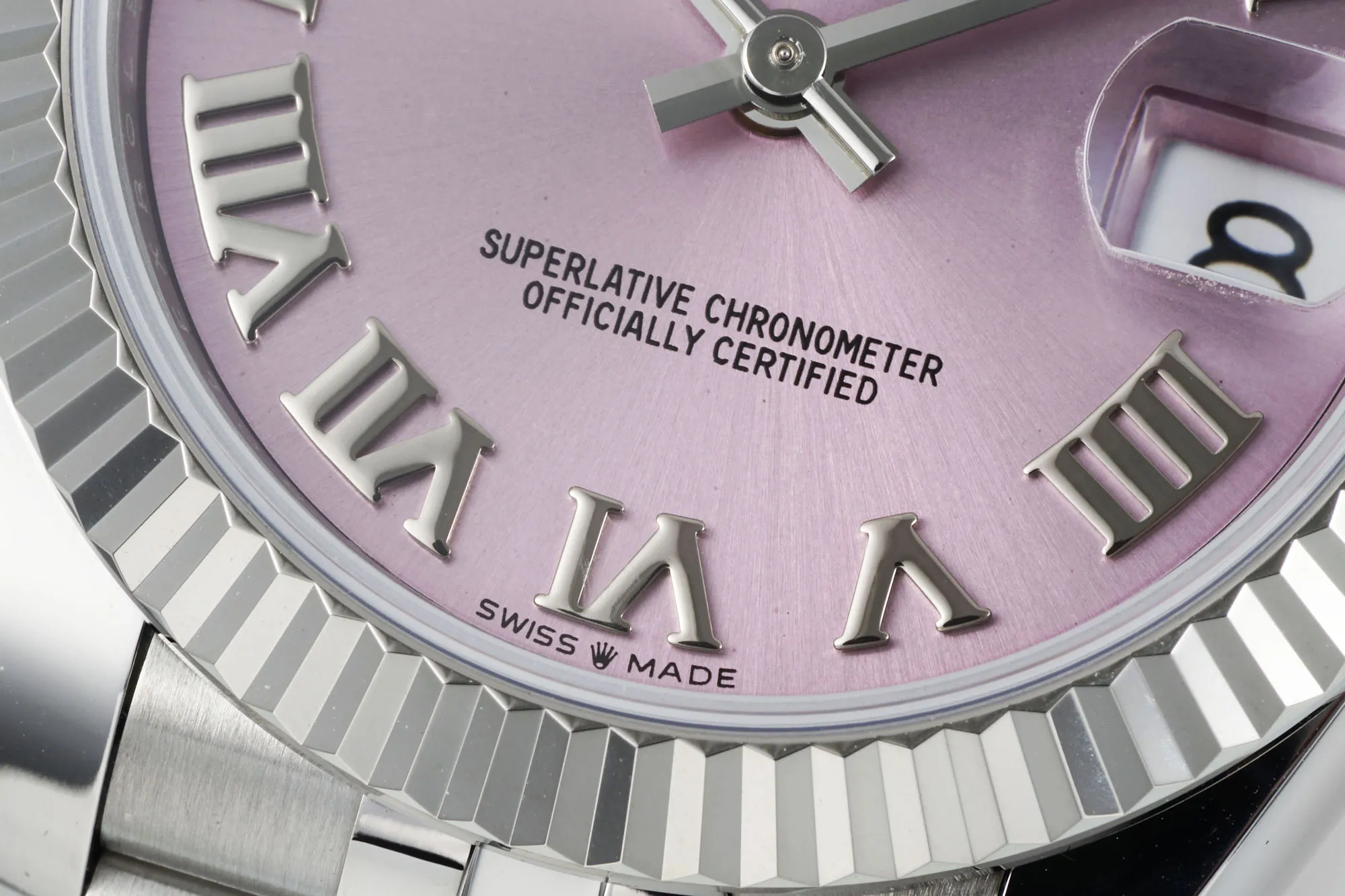 Popular AR Factory Rolex Datejust 31mm Pink Roman Dial Stainless Steel Jubilee Bracelet Women’s Luxury Watch 231