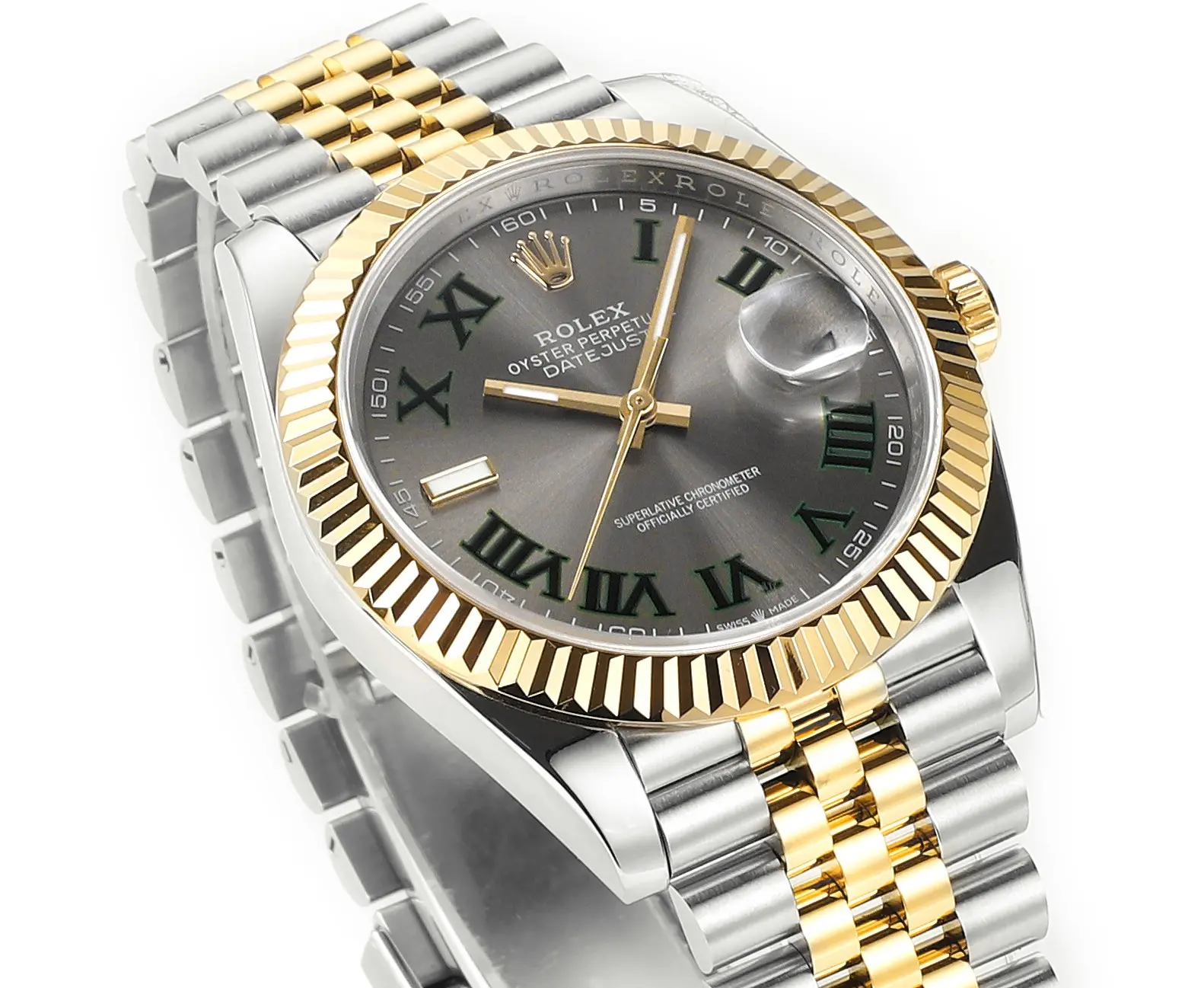 Rolex Datejust 41mm Watch – Two-Tone Steel and Gold with Grey Dial – Super Clone VSF Watch Sophisticated 129