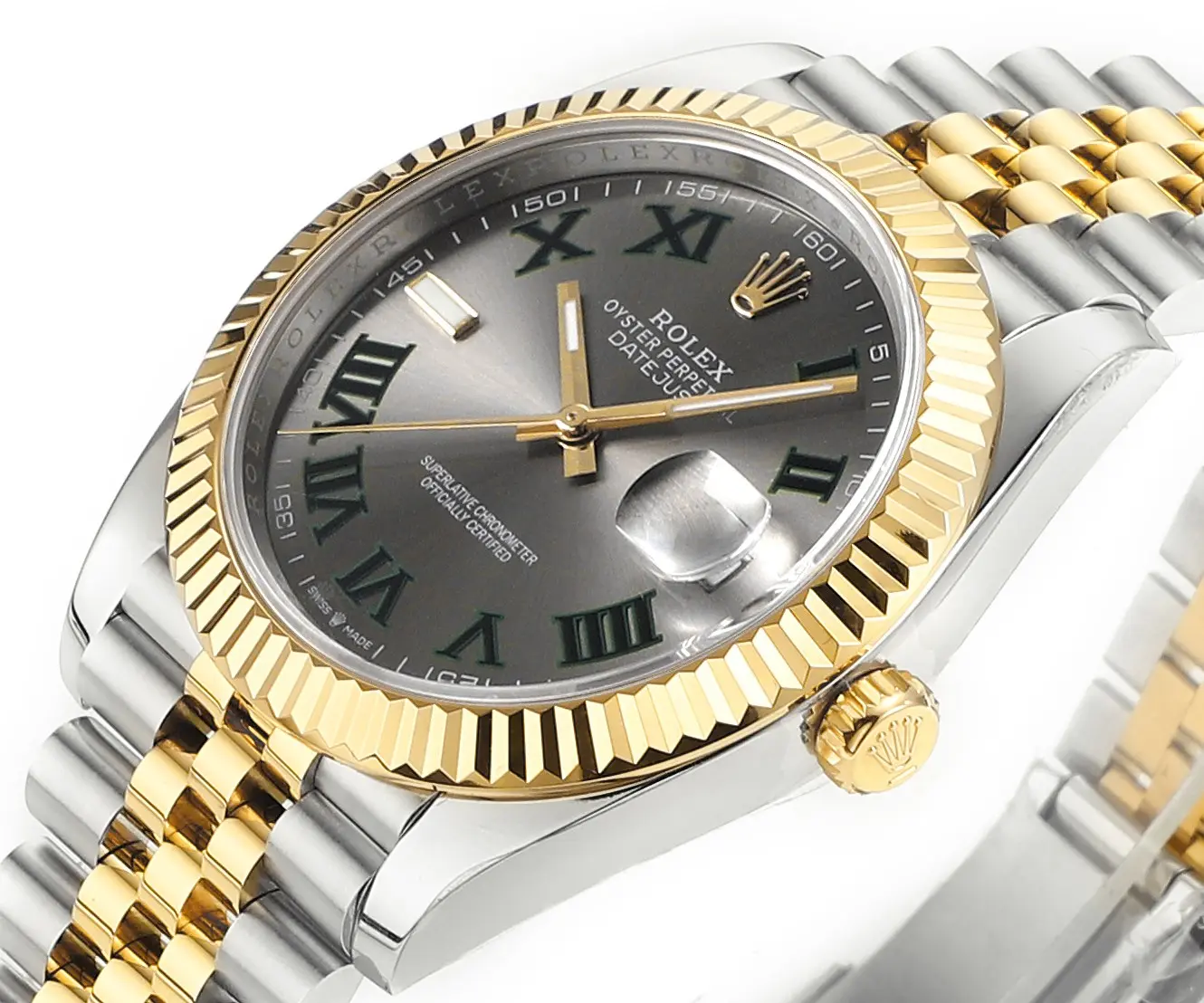 Rolex Datejust 41mm Watch – Two-Tone Steel and Gold with Grey Dial – Super Clone VSF Watch Sophisticated 129