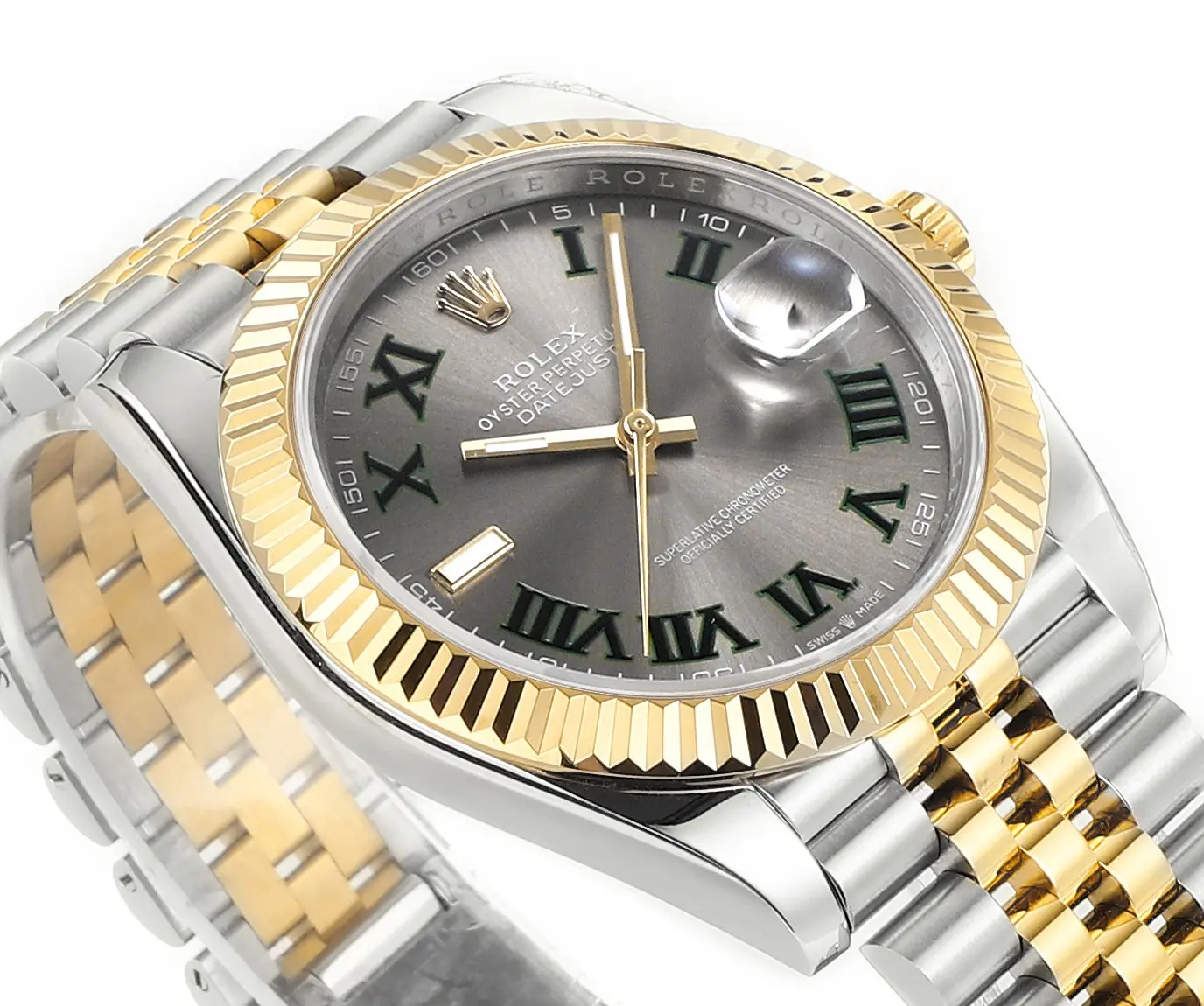 Rolex Datejust 41mm Watch – Two-Tone Steel and Gold with Grey Dial – Super Clone VSF Watch Sophisticated 129