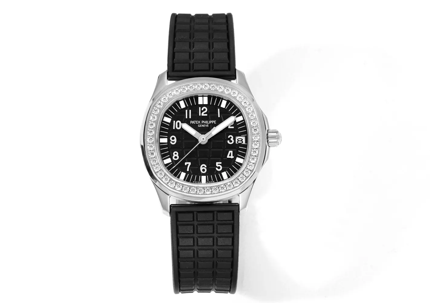 Tailored GR Factory Patek Philippe Aquanaut Mechanical Watch Black Rubber – Super Clone Replica Edition 5731