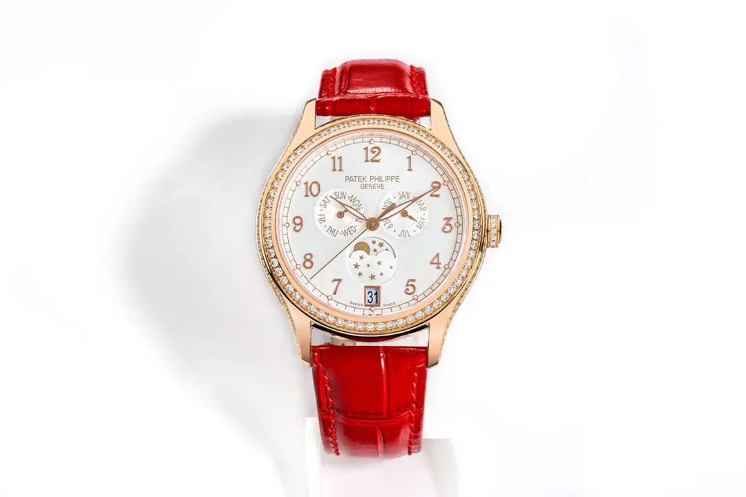 MP Factory Patek Philippe Complications 4947R Rose Gold Red Leather Super Clone Replica Watch NewStyle 3552