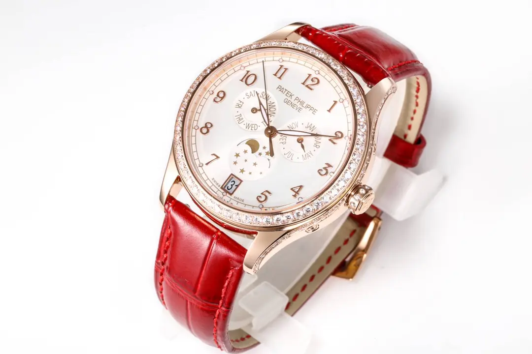 MP Factory Patek Philippe Complications 4947R Rose Gold Red Leather Super Clone Replica Watch NewStyle 3552