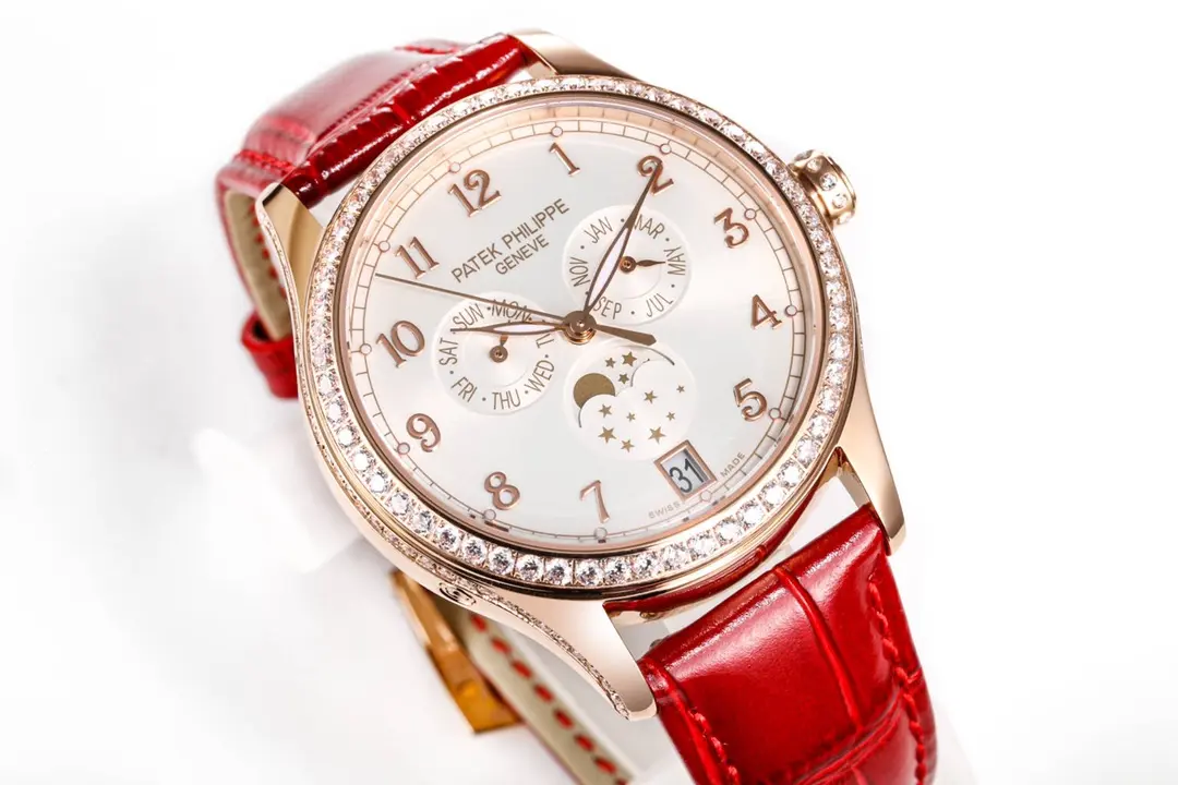 MP Factory Patek Philippe Complications 4947R Rose Gold Red Leather Super Clone Replica Watch NewStyle 3552