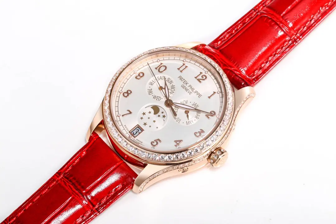 MP Factory Patek Philippe Complications 4947R Rose Gold Red Leather Super Clone Replica Watch NewStyle 3552