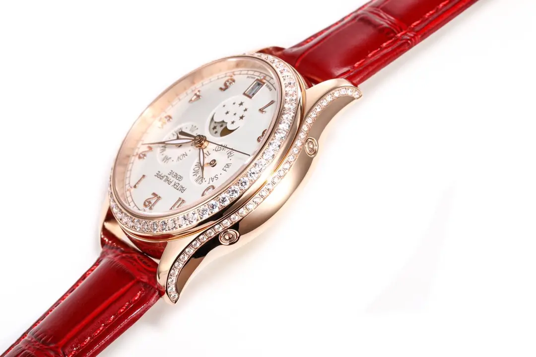 MP Factory Patek Philippe Complications 4947R Rose Gold Red Leather Super Clone Replica Watch NewStyle 3552