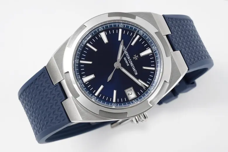 PPF Factory Vacheron Constantin Overseas 4500V Series – Blue Dial, Rubber Strap, Luxury Steel Super Clone Watch ZeroBulk 7172