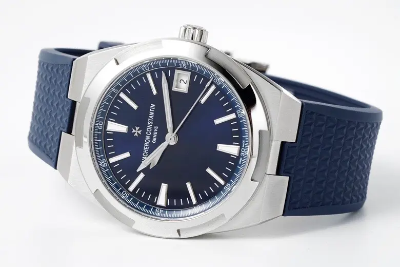 PPF Factory Vacheron Constantin Overseas 4500V Series – Blue Dial, Rubber Strap, Luxury Steel Super Clone Watch ZeroBulk 7172