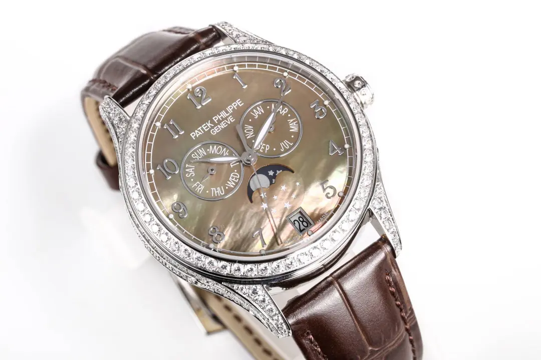 SmoothTexture Patek Philippe Complications 4947R Brown Leather Super Clone Replica Watch –  Super Clone Watches 3591