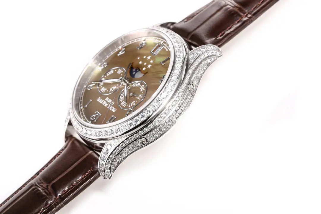 SmoothTexture Patek Philippe Complications 4947R Brown Leather Super Clone Replica Watch –  Super Clone Watches 3591