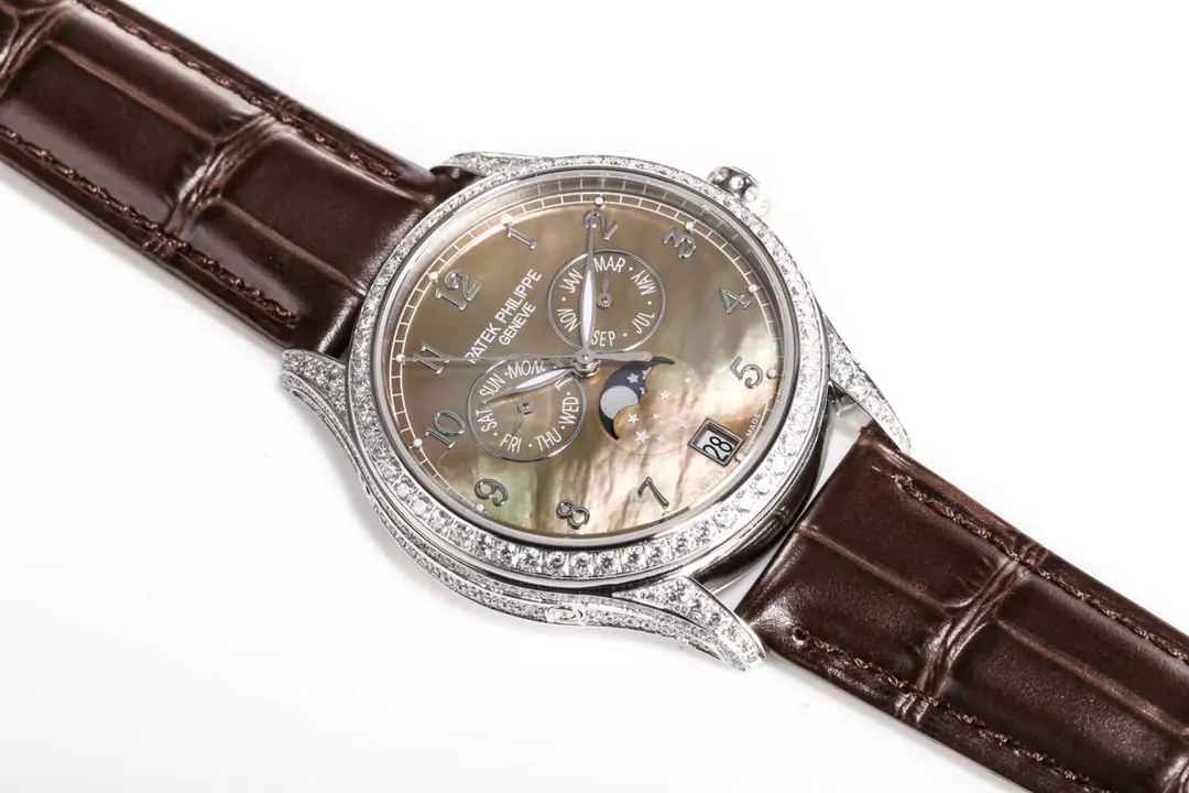 SmoothTexture Patek Philippe Complications 4947R Brown Leather Super Clone Replica Watch –  Super Clone Watches 3591