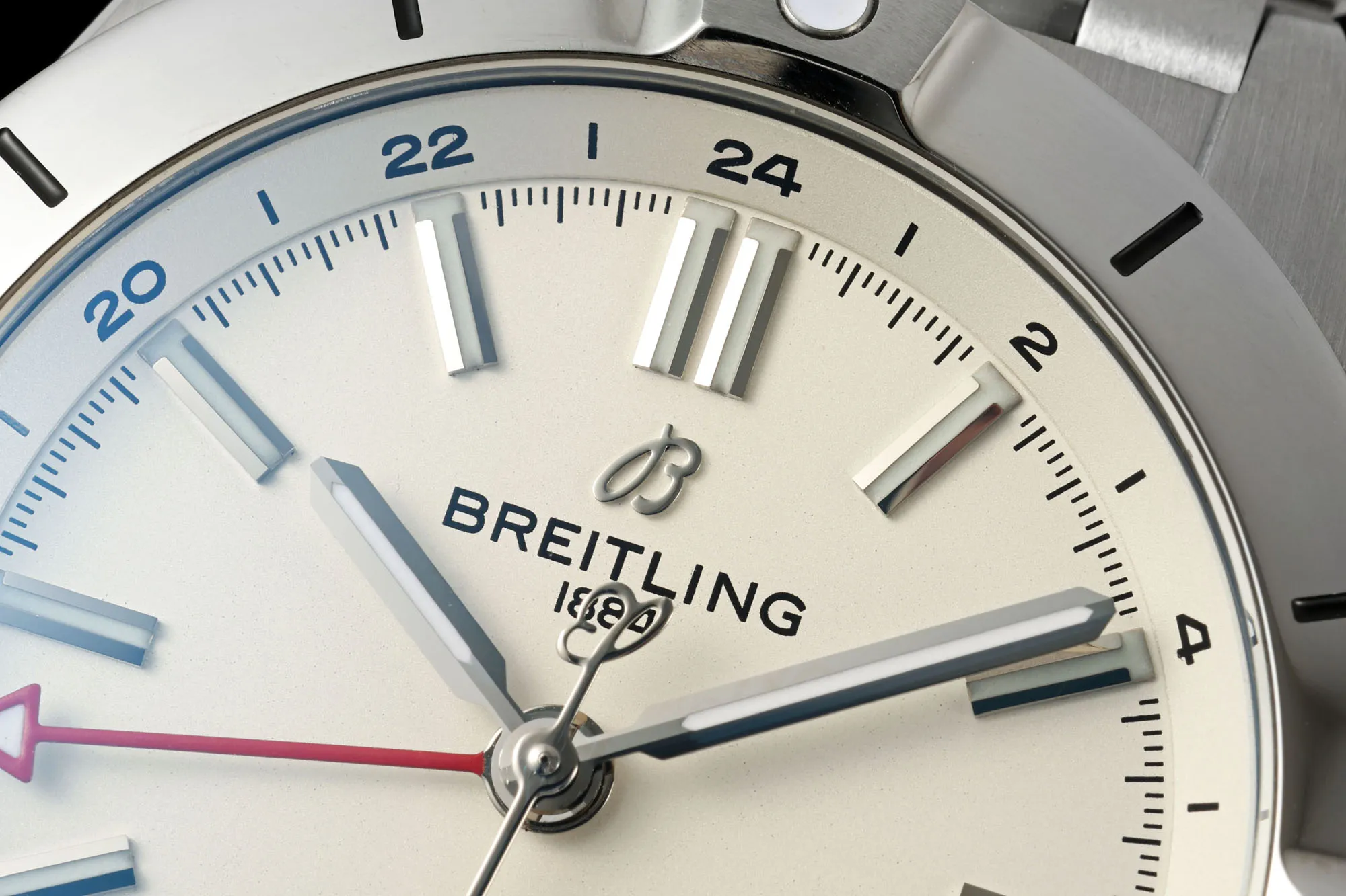 Effortless BLS Factory Breitling Superocean Heritage Silver Stainless Steel Men’s Dive Watch with White Dial 2658
