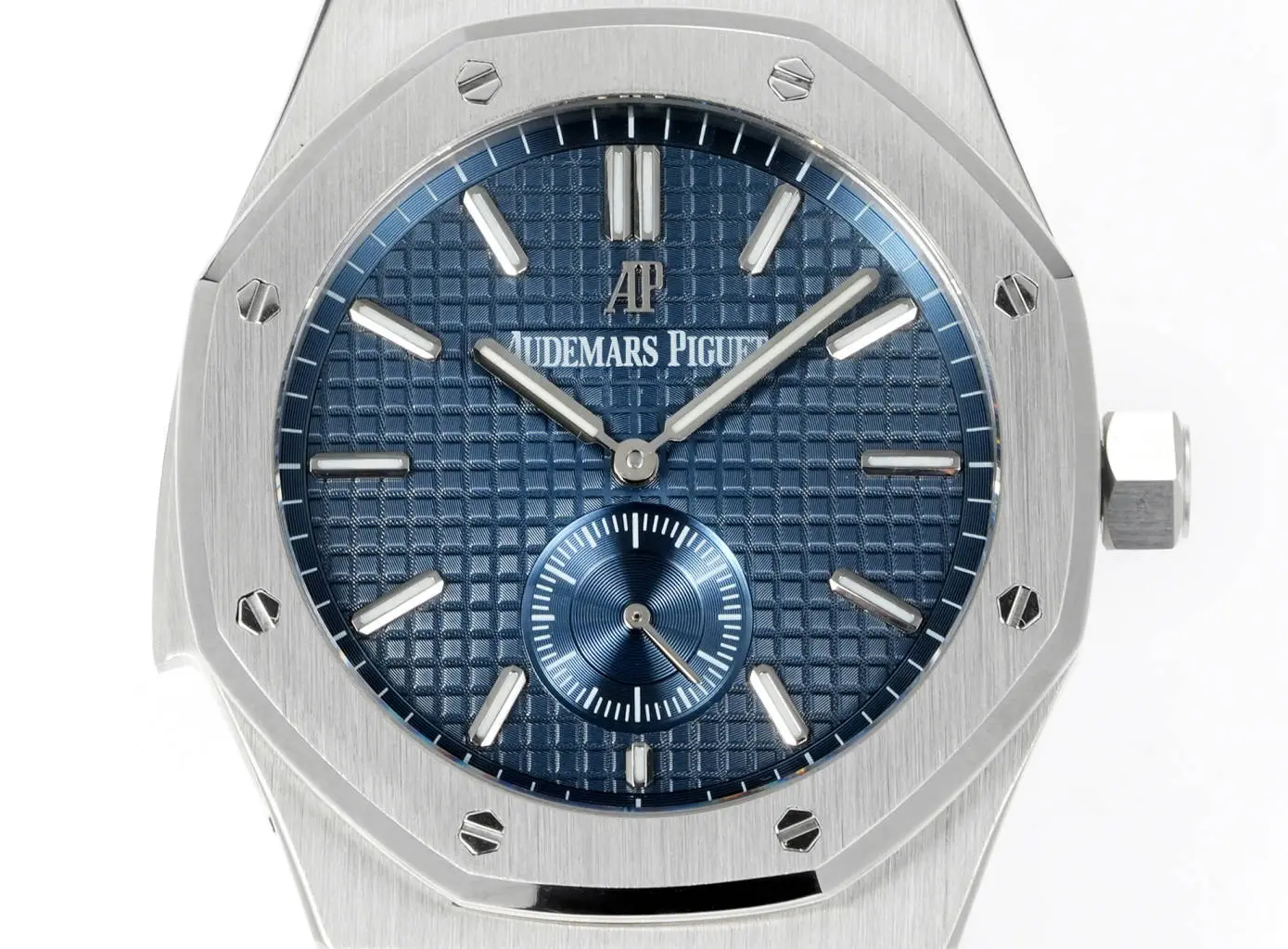 TWA Factory Audemars Piguet Royal Oak 26591IP Blue Dial Steel Super Clone Replica Watch Premium 7815