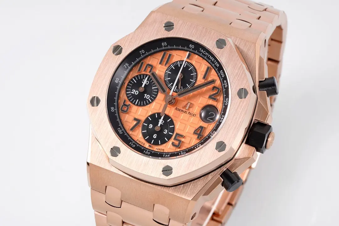 WellDesigned BF Factory Audemars Piguet Royal Oak Offshore Rose Gold Chronograph – Super Clone Watch 4729