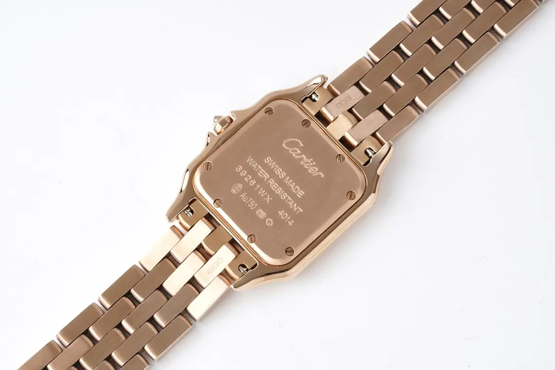 FreshLook 3K Factory Cartier Panthere de Cartier 27x37mm Rose Gold Watch – Top Fake Cartier Watch 2829