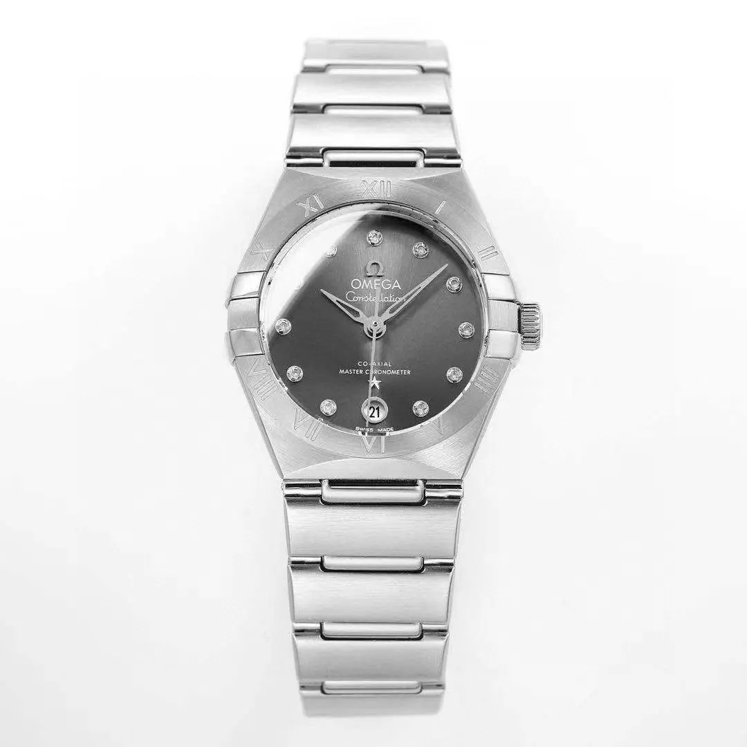 ZipUp ZF Factory Omega Constellation 29mm Ladies Watch Silver – Luxury VSF Watches Collection 388