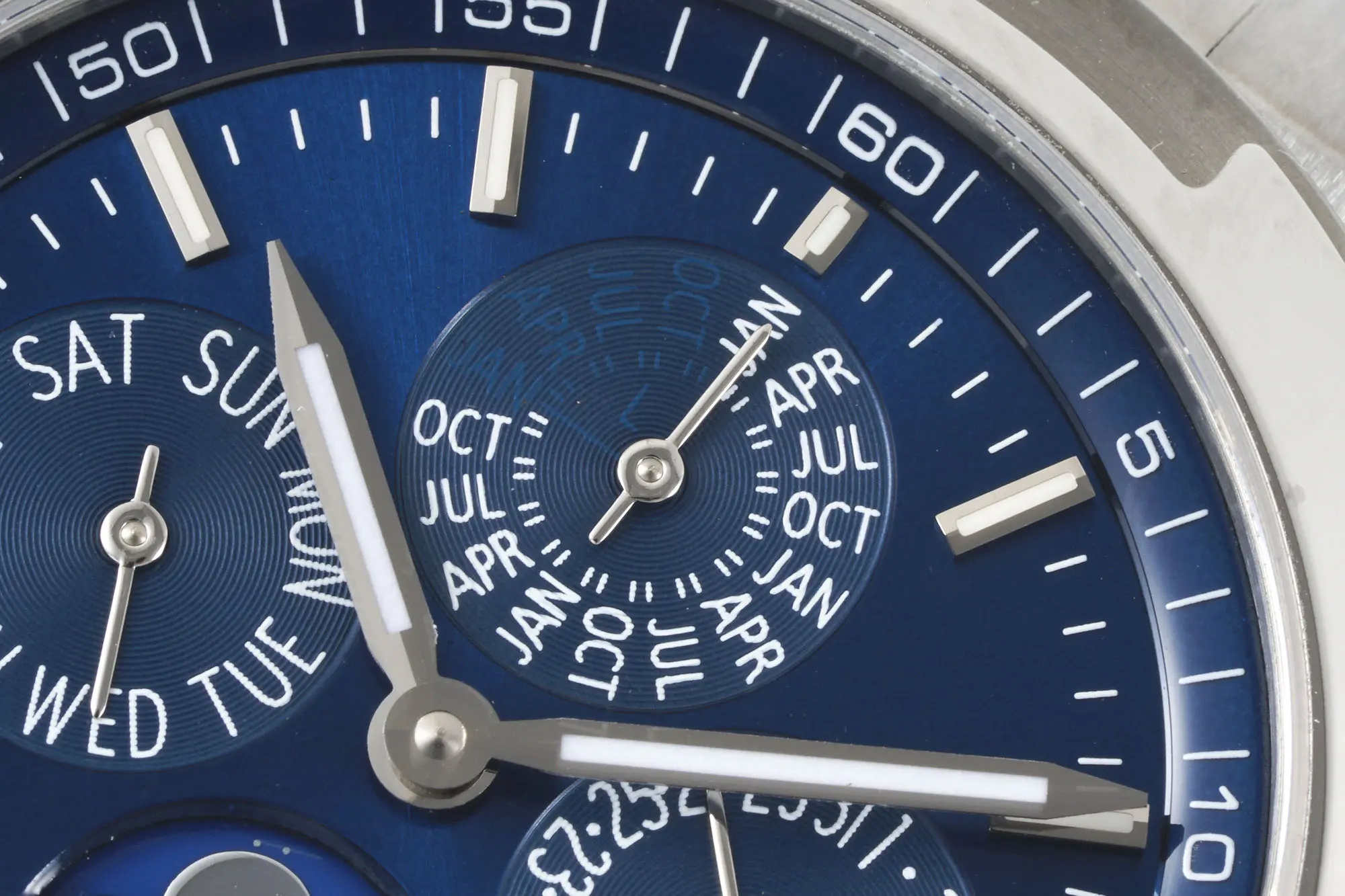 PPF Factory Vacheron Constantin Overseas 4300V Perpetual Calendar Watch – Blue Dial, Stainless Steel Bracelet, Best Super Clone Edition Original 7075