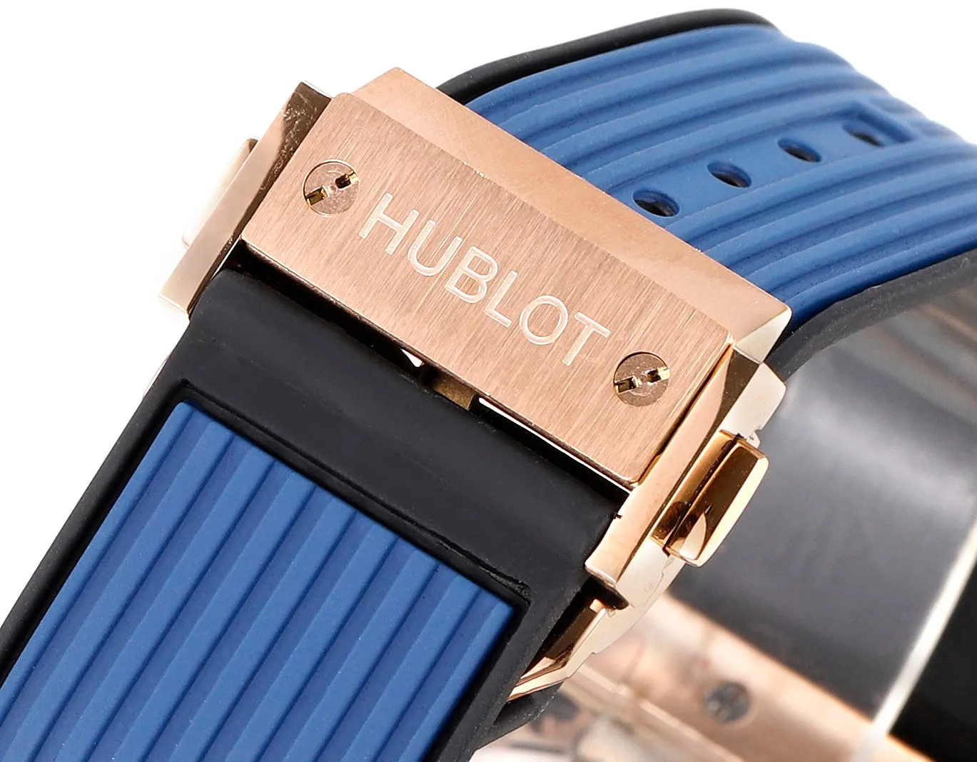 JJ Factory HUBLOT Spirit of Big Bang King Gold Blue Skeleton Dial Limited Edition Watch with Rubber Strap – Super Clone Excellence Durable 6371