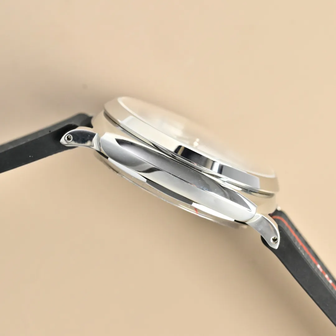 Panerai Luminor Luna Rossa Automatic White Dial Stainless Steel Case Grey Fabric Strap Men’s Watch Sporty 808