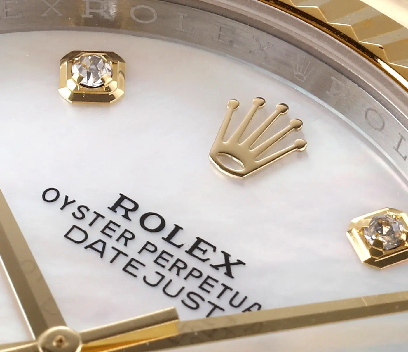 Neat Rolex Datejust 41mm Two-Tone Gold and Steel Watch with Diamond Bezel – Super Clone VSF Watch 307