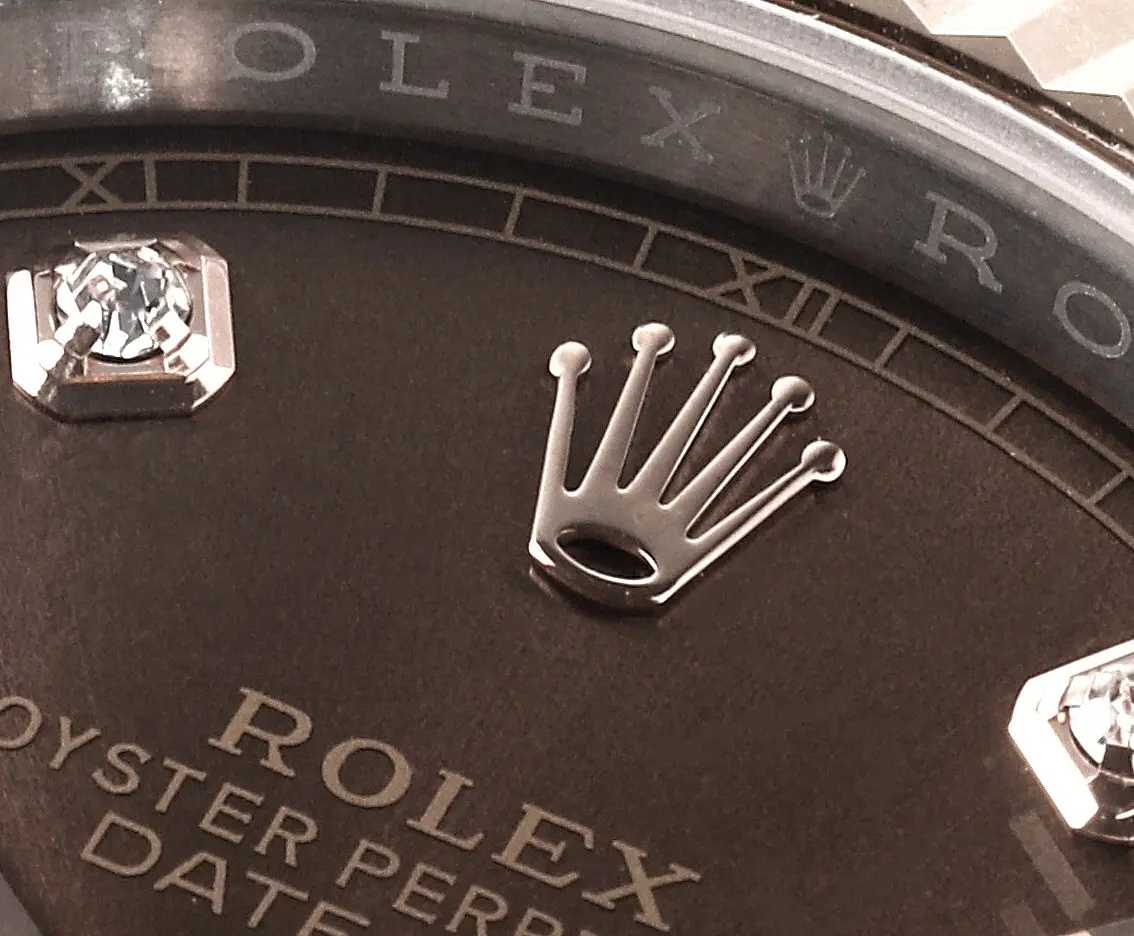 Breathable Rolex Datejust 41mm Watch – Brown Dial, Two-Tone Steel and Rose Gold, Fluted Bezel, Super Clone 153