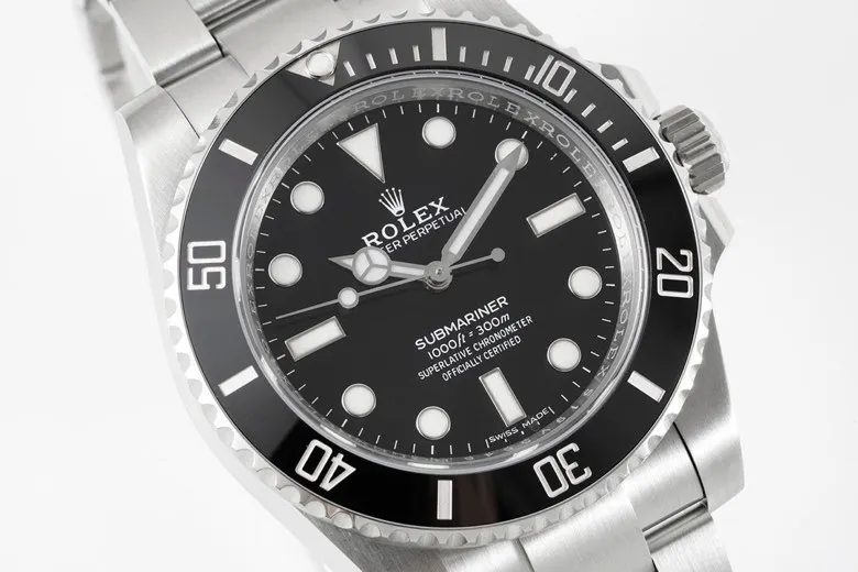 VS Factory Rolex Submariner 41mm No Date Black Dial Stainless Steel Automatic Dive Watch FastDry 311