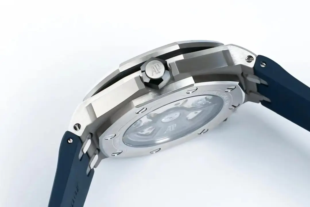 BF Factory Audemars Piguet Royal Oak Offshore 15720 Blue Rubber Super Clone Replica Watch Soft 4741