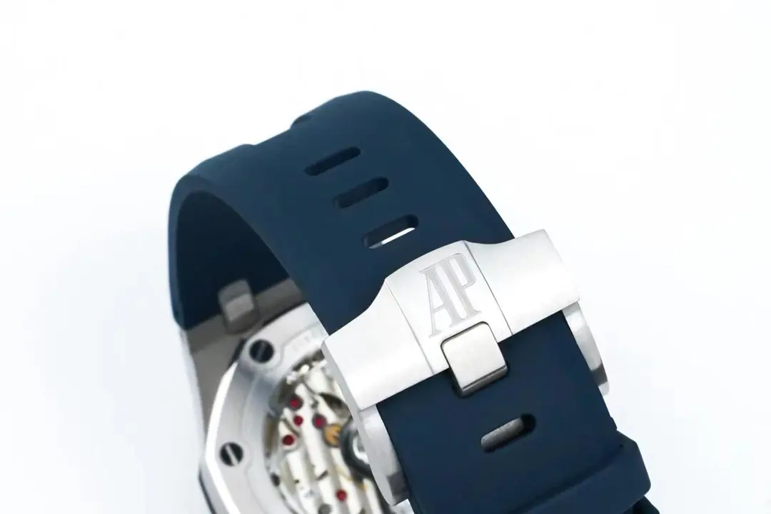BF Factory Audemars Piguet Royal Oak Offshore 15720 Blue Rubber Super Clone Replica Watch Soft 4741