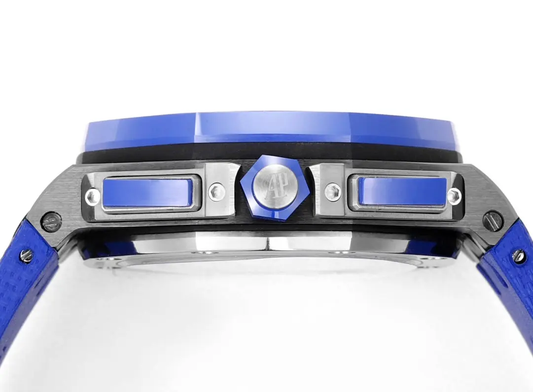 MoistureWicking V9 Factory Audemars Piguet Royal Oak Offshore Blue Chronograph –  Super Clone Watch 8073