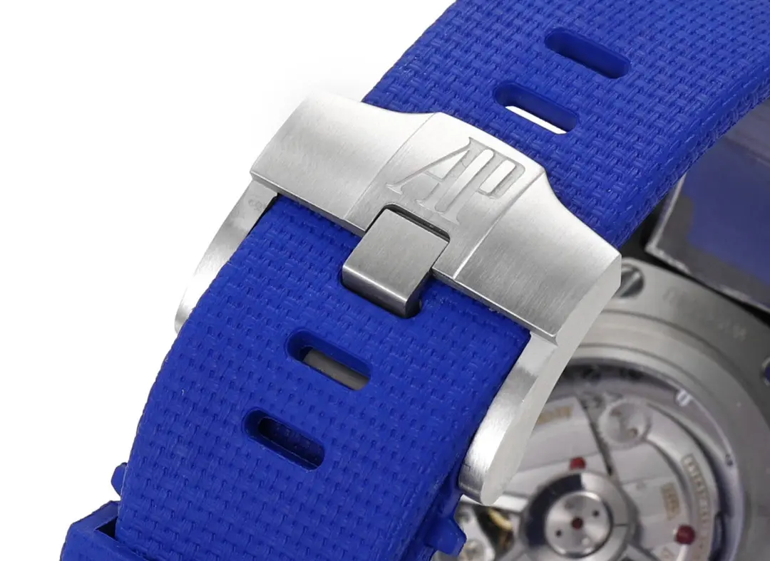 MoistureWicking V9 Factory Audemars Piguet Royal Oak Offshore Blue Chronograph –  Super Clone Watch 8073