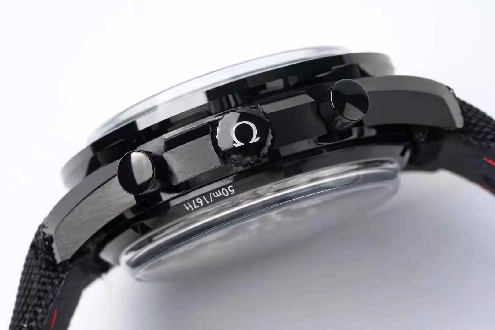 Unisex OS Factory Omega Speedmaster Dark Side of the Moon Black Chronograph VSF Luxury Timepiece 6986
