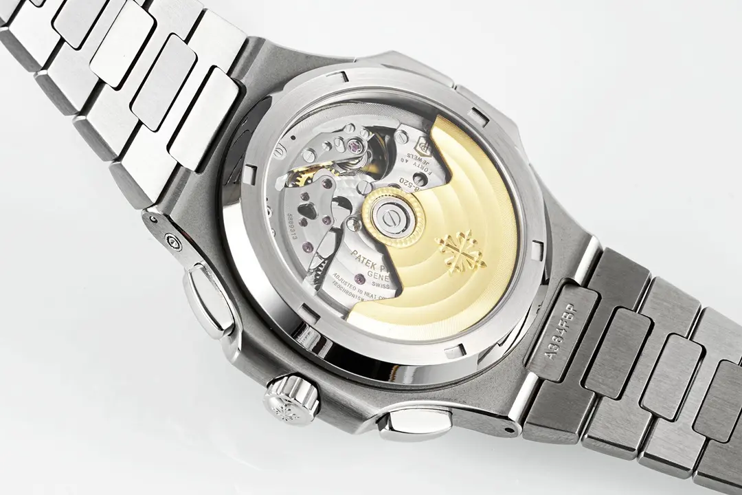 PF Factory Patek Philippe Nautilus 5990 1A Dual Time Steel Black Super Clone Replica Watch Classic 7010