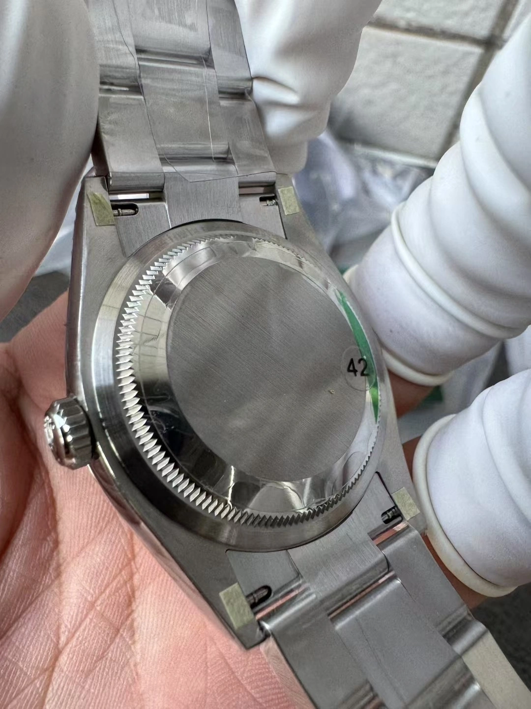 CBD Factory Rolex Oyster Perpetual 36mm Lavender   Lilac Dial Smooth Bezel Oyster Bracelet (126000) 1:1 Super Clone – DD3230 Movement MoistureWicking 181