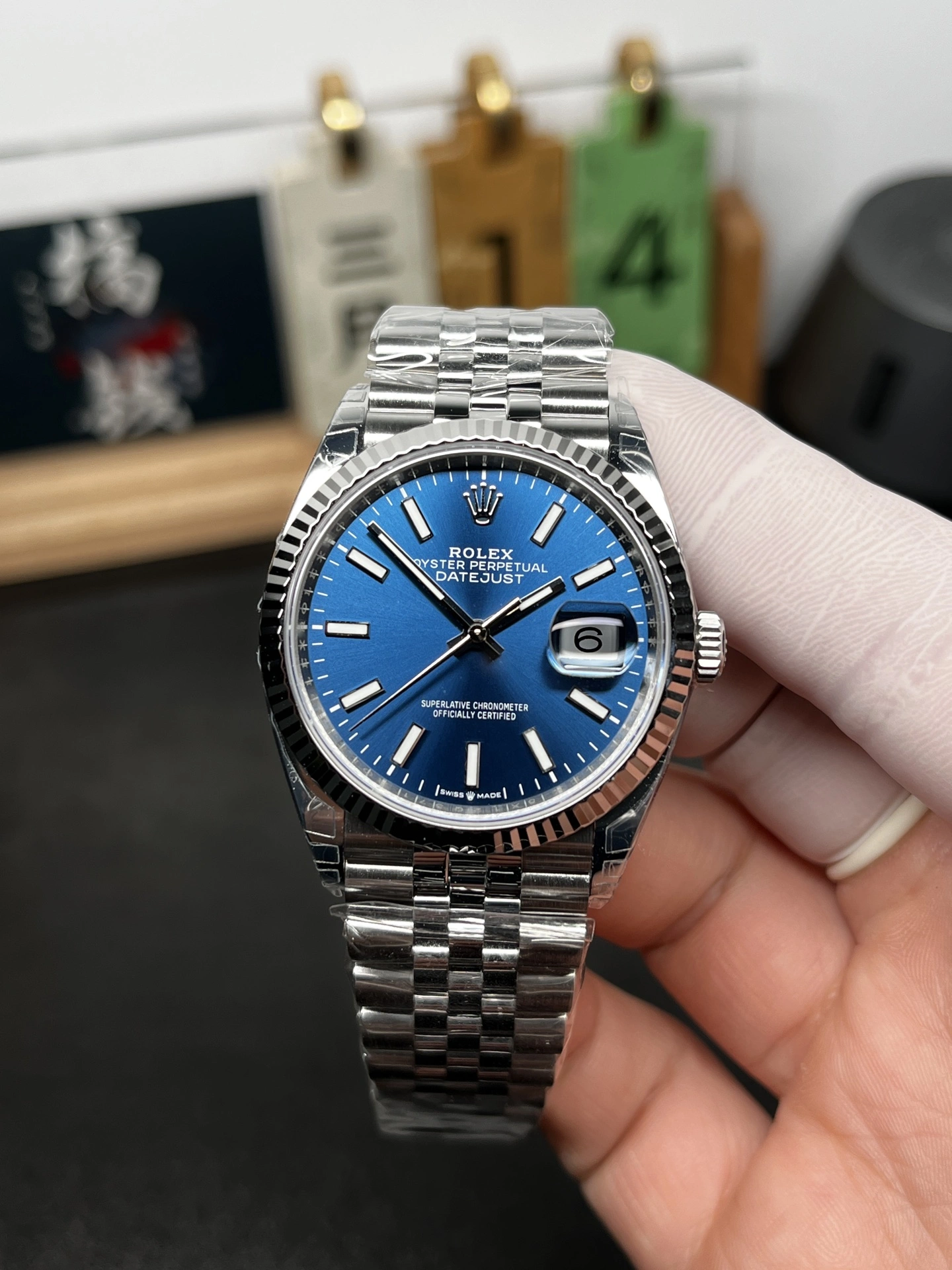 Durable CBD Factory Rolex Datejust 36mm Sunburst Blue Dial Jubilee Bracelet (126234) 1:1 Super Clone – DD3235 Movement 105