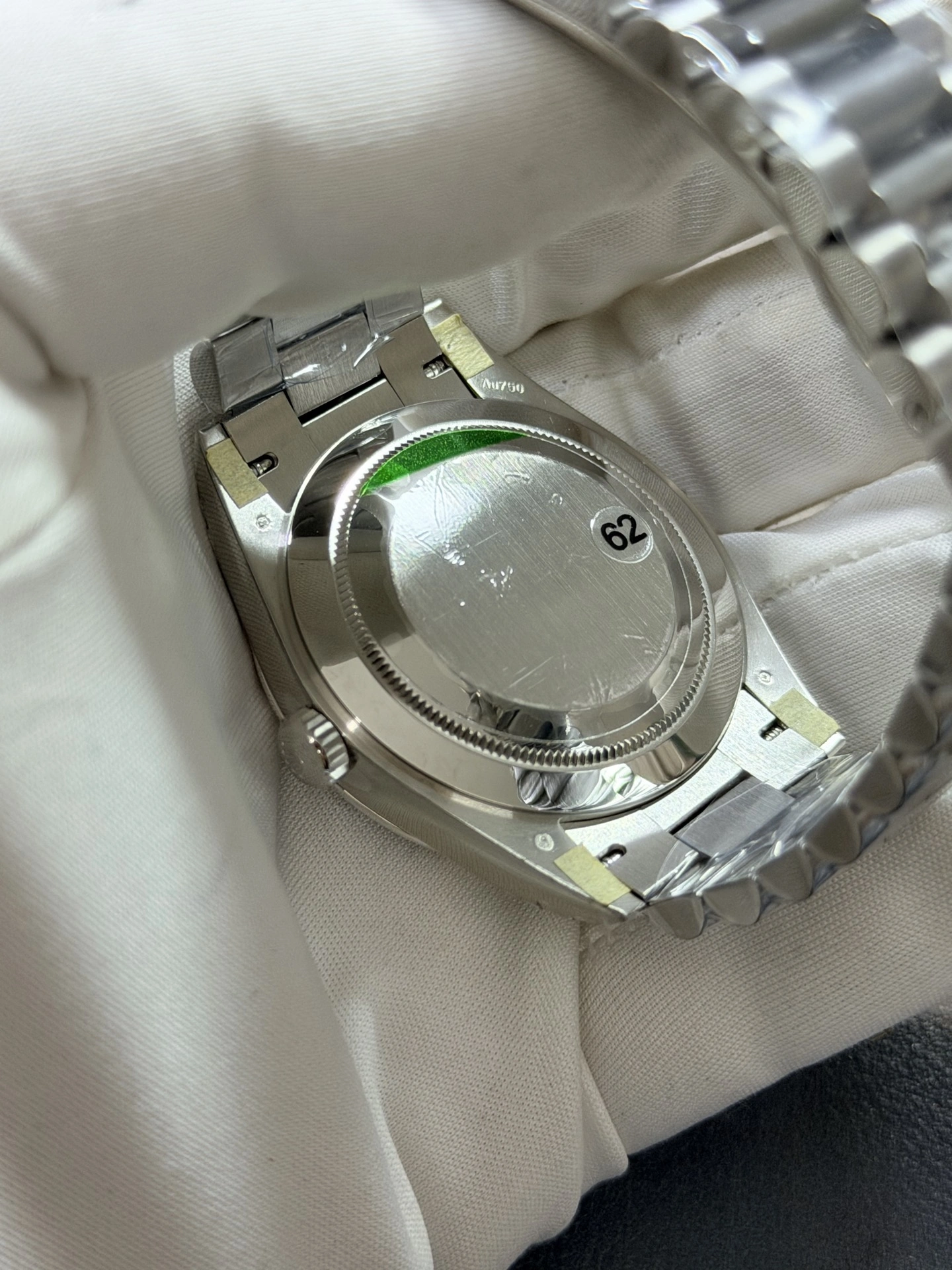WellDesigned CBD Factory Rolex Day-Date 40mm White Gold Gradient Blue Roman Dial (228239) 1:1 Super Clone – DD3255 Movement 122