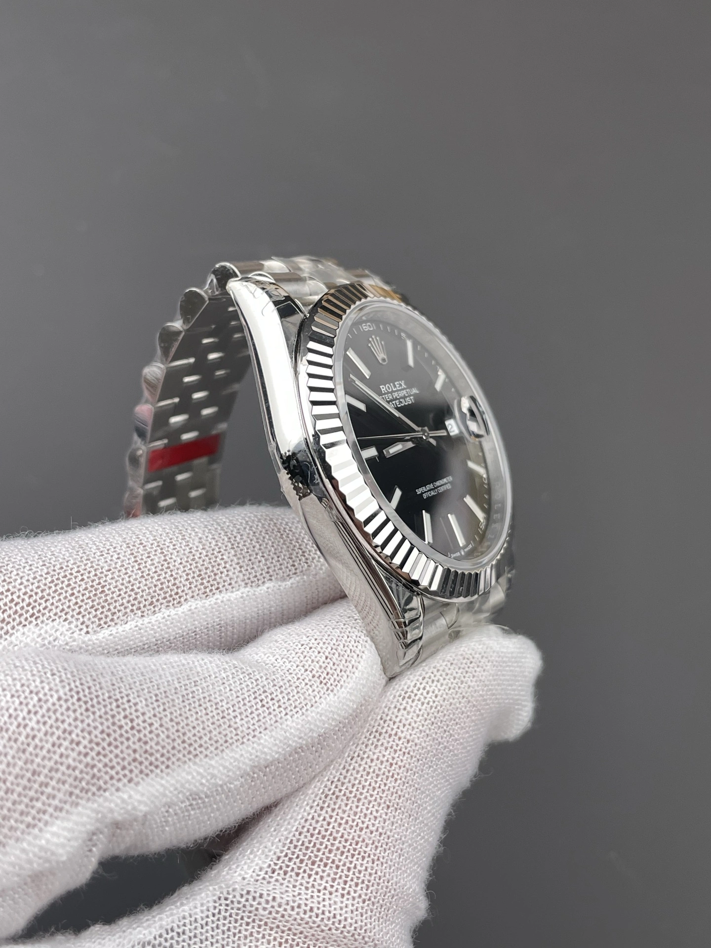 CBD Factory Rolex Datejust 41mm Deep Black Dial Fluted Bezel Jubilee Bracelet (126334) 1:1 Super Clone – DD3235 Movement Trendy 61