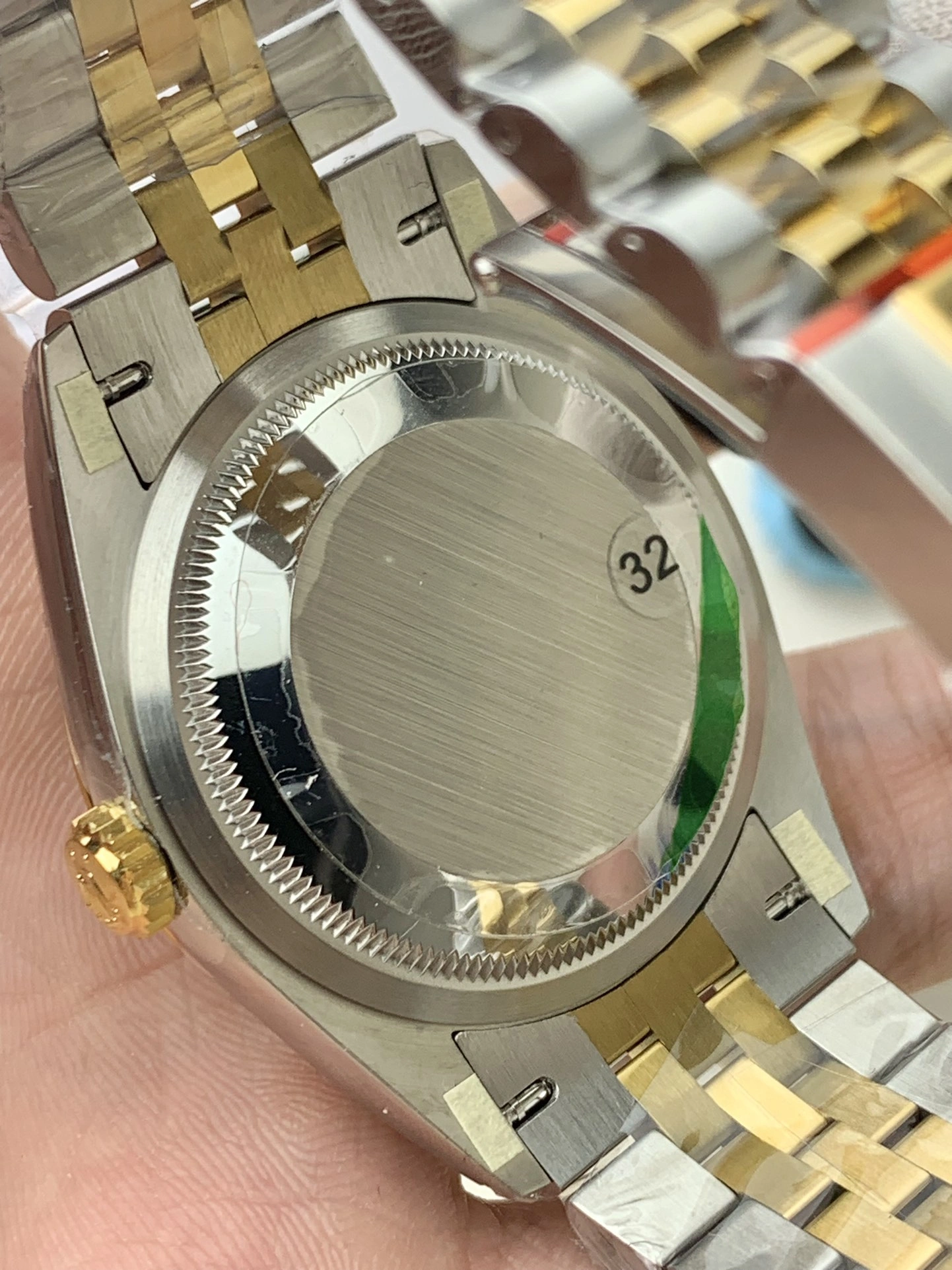 Casual CBD Factory Rolex Datejust 36mm Two-Tone Yellow Gold Black Diamond Dial Jubilee Bracelet (126233) 1:1 Super Clone – DD3235 Movement 141
